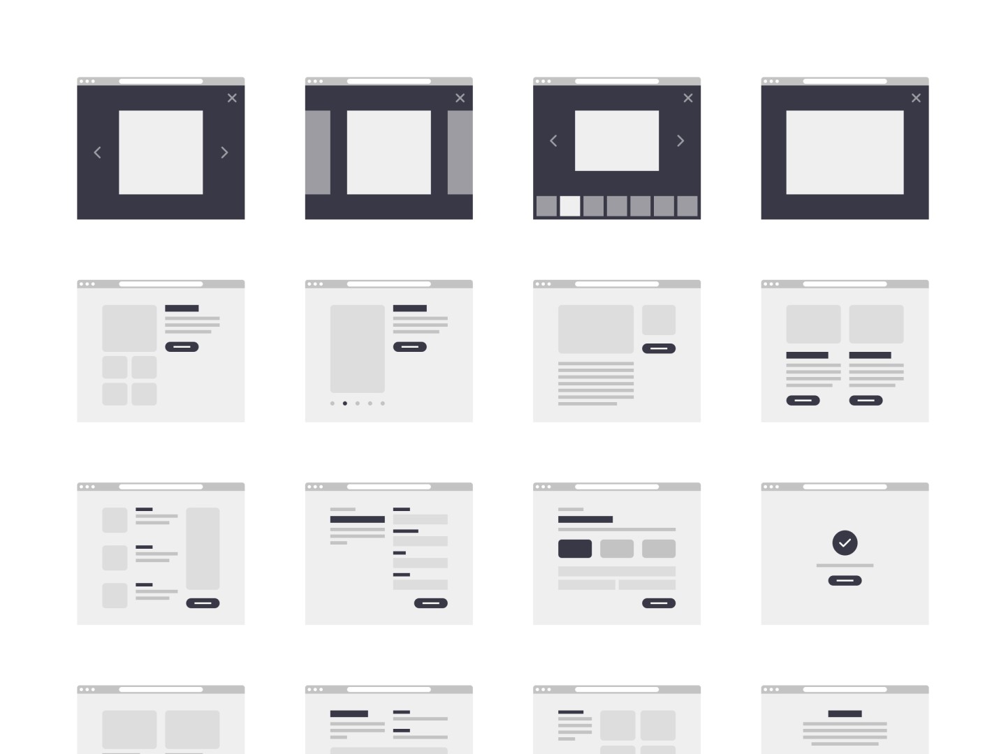 UX Flowchart Cards - UI/UX Assets