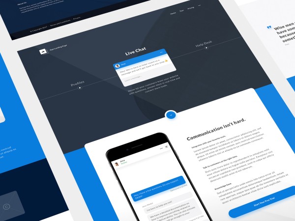 App Landing Page