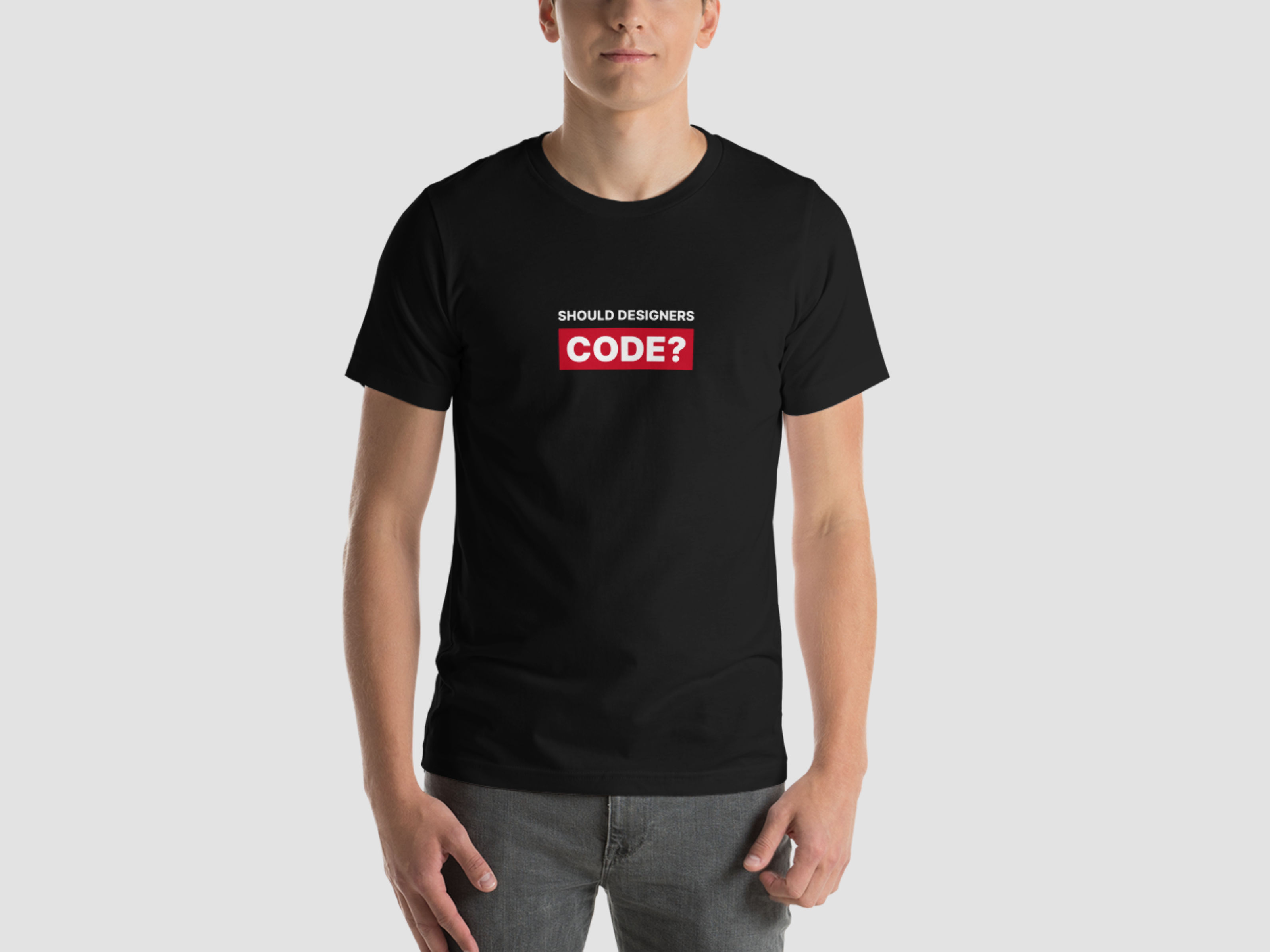Should Designers Code? – T-Shirt