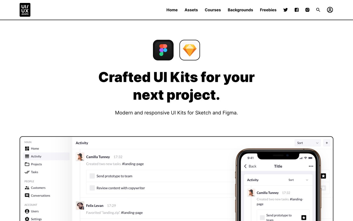 UI Kits - UI/UX Assets